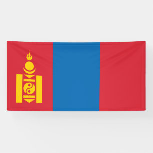 Flagge der Mongolei Banner