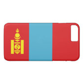 Flagge der Mongolei Case-Mate iPhone Hülle (Rückseite (Horizontal))
