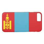 Flagge der Mongolei Case-Mate iPhone Hülle (Rückseite (Horizontal))