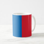 Flagge der Mongolei Kaffeetasse (VorderseiteRechts)