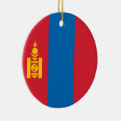 Flagge der Mongolei Keramik Ornament (Rechts)