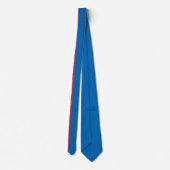 Flagge der Mongolei Krawatte (Rückseite)
