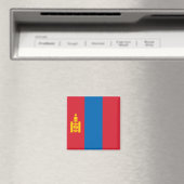 Flagge der Mongolei Magnet (In Situ (Geschirrspüler))