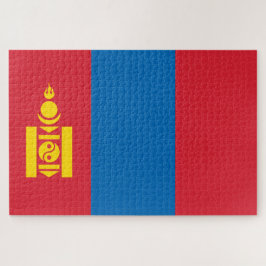 Flagge der Mongolei Puzzle