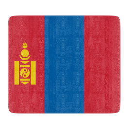 Flagge der Mongolei Schneidebrett