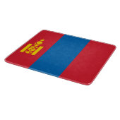 Flagge der Mongolei Schneidebrett (Ecke)