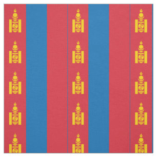 Flagge der Mongolei Stoff