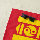 Flagge der Mongolei Strandtuch (Beispiel)