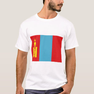 Flagge der Mongolei T-Shirt