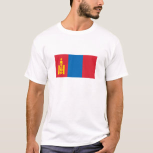 Flagge der Mongolei T-Shirt