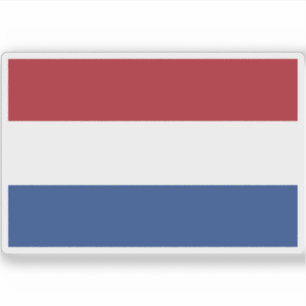 Flagge der Niederlande Aufkleber