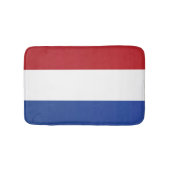 Flagge der Niederlande Badematte (Vorderseite)