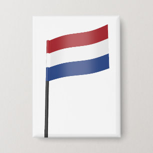 Flagge der Niederlande Button