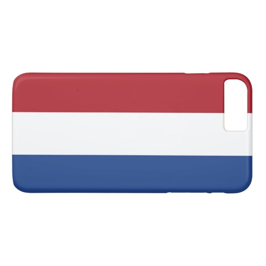 Flagge der Niederlande Case-Mate iPhone Hülle (Rückseite (Horizontal))