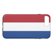 Flagge der Niederlande Case-Mate iPhone Hülle (Rückseite (Horizontal))
