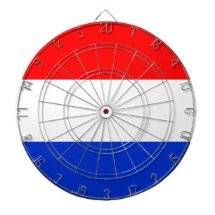 Flagge der Niederlande Dartscheibe