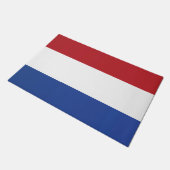Flagge der Niederlande Fußmatte (Schrägansicht)