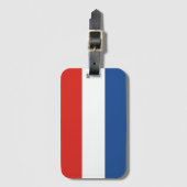 Flagge der Niederlande Gepäckanhänger (Vorderseite Vertikal)