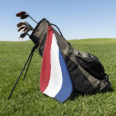 Flagge der Niederlande Golfhandtuch (Gras)