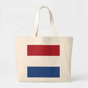 Flagge der Niederlande Jumbo Stoffbeutel