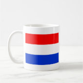 Flagge der Niederlande Kaffeetasse (Links)