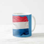 Flagge der Niederlande Kaffeetasse (VorderseiteRechts)