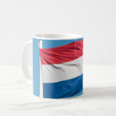 Flagge der Niederlande Kaffeetasse (Vorderseite Links)