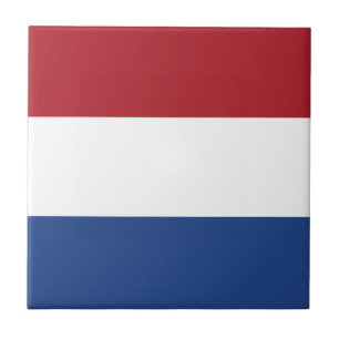 Flagge der Niederlande Keramik Tile Fliese