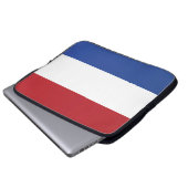 Flagge der Niederlande Laptopschutzhülle (Vorne Knopf)