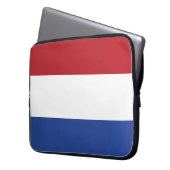Flagge der Niederlande Laptopschutzhülle (Vorderseite Links)