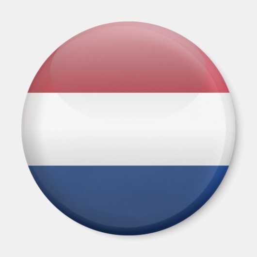 Flagge der Niederlande Magnet (Vorne)