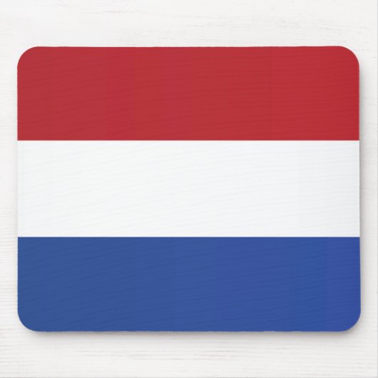 Flagge der Niederlande Mousepad (Vorne)