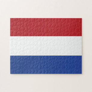 Flagge der Niederlande Puzzle