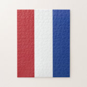 Flagge der Niederlande Puzzle (Vertikal)