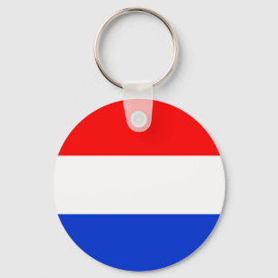Flagge der Niederlande Schlüsselanhänger