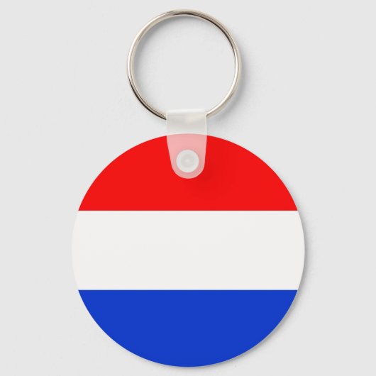 Flagge der Niederlande Schlüsselanhänger (Vorderseite)