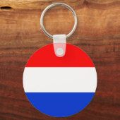 Flagge der Niederlande Schlüsselanhänger (Vorderseite)