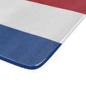 Flagge der Niederlande Schneidebrett (Ecke)