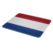 Flagge der Niederlande Schneidebrett (Ecke)