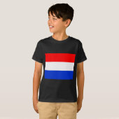 Flagge der Niederlande T-Shirt (Vorne ganz)