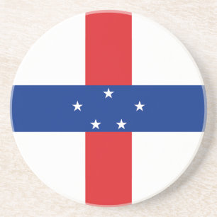 Flagge der Niederländischen Antillen Getränkeuntersetzer