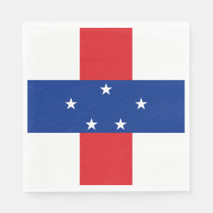 Flagge der Niederländischen Antillen Serviette