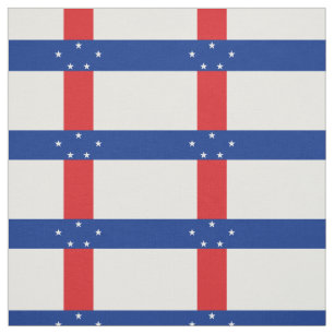 Flagge der Niederländischen Antillen Stoff