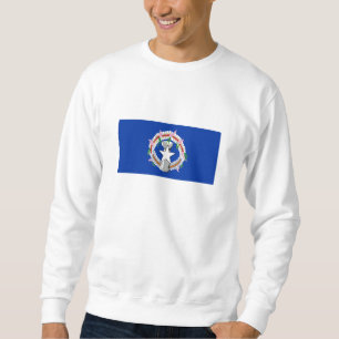 Flagge der Nördlichen Marianen Sweatshirt