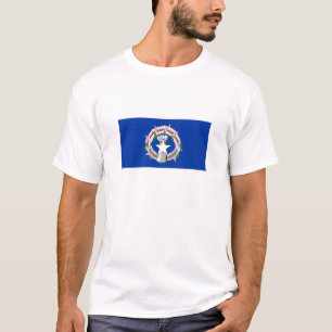 Flagge der Nördlichen Marianen T-Shirt