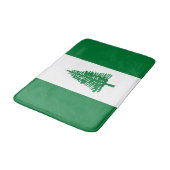 Flagge der Norfolk Badematte (Schrägansicht)