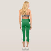 Flagge der Norfolk Capri Leggings (Rückseite)