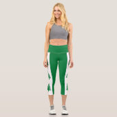Flagge der Norfolk Capri Leggings (Vorderseite)