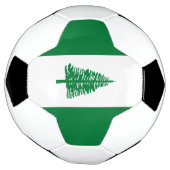 Flagge der Norfolk Fußball (Gedreht)