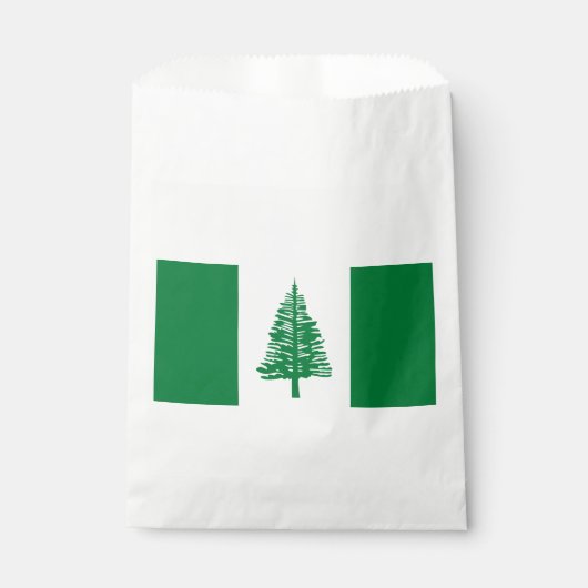 Flagge der Norfolk Geschenktütchen (Vorderseite)